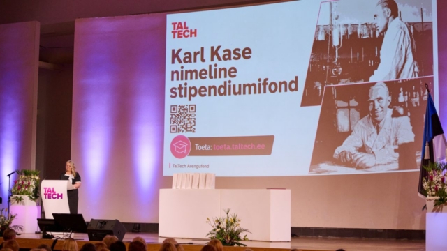 Karl Kase nimelise fondi asutamine. Foto: TalTech